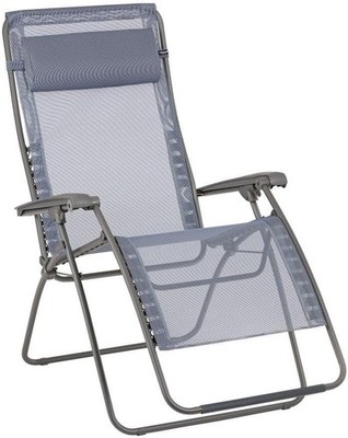 Lafuma XL Relax RSX Clip Liegestuhl Liege Ocean Blau