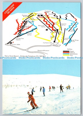 D330055 Karte. Schottland. Cairngorm Skigebiet. DRG. J. Arthur Dixon. Großbritannien.