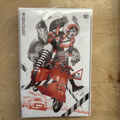 HARLEY QUINN: BLACK+WHITE+REDDER #6 *NM OR BETTER!* (2024)  TEDESCO VARIANT!