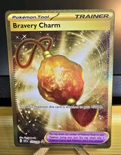 Bravery Charm Hyper Rare SV07: Stellar Crown Holo 175/142 NM on eBay