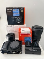 Sony Alpha a6400 24.2MP Camera  Tamron 17-70mm f/2.8  Sony 50mm Lens Bundle