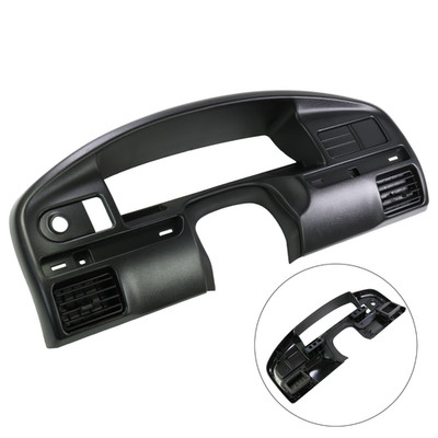 Black Dash Instrument Cluster Panel Bezel For Ford F250 F350 Diesel 1994-1997