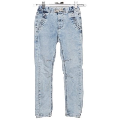 Zeeman, Jeans, Größe: 110/116, Blau, Baumwolle/Elasthan/Polyester, Print #HSE