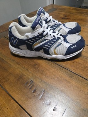 New Balance 856 Women's Size 11 White Blue Cross Training Dad Shoe Vintage Style
