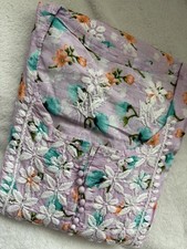 NEW Indian Women's Lavendar Floral Chikankari Kurti