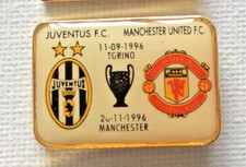 Juventus v Manchester United Champions League 1999 Badge