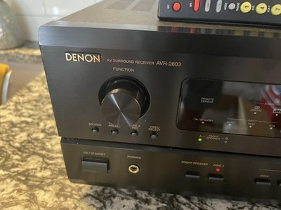 Denon AVR 2803 7.1 Channel 875 Watt Receiver for sale online | eBay