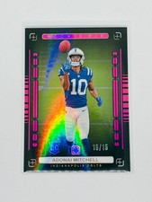 Adonai Mitchell 2024 Panini Photogenic Rookie Pink 15/15 SSP LA1