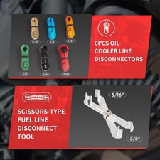 26pcs Fuel Line Disconnect Tool Set Master Quick Disconnect Kit With Ac Fuel