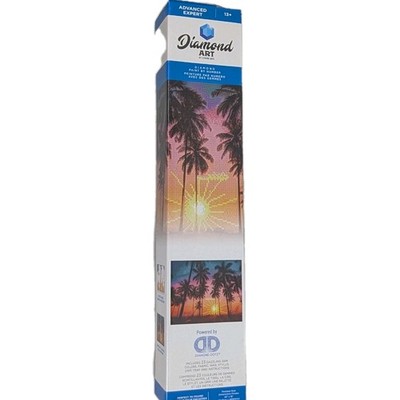 Diamond Art Kit Diamond Dotz Advanced Expert Age 13+ Sunset NEW 20 X 16