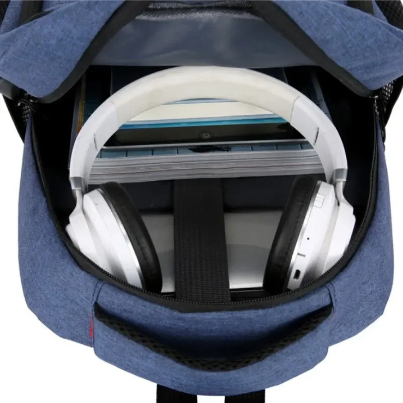 Travel Laptop Backpack Large Capacity Shoulder School Bag Unisex Computer image 5