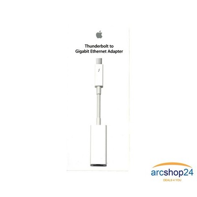 Apple Thunderbolt auf Gigabit Ethernet Adapter MD463ZM/A  Neu