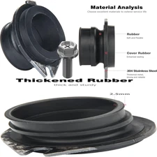 Garbage Disposal Parts for Insinkerator, 75499 Flex Coupler  Parts Compatible wi