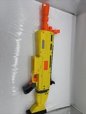 NERF Fortnite AR-L Elite Dart Blaster Motorized Gold SCAR Gun E6158 Hasbro