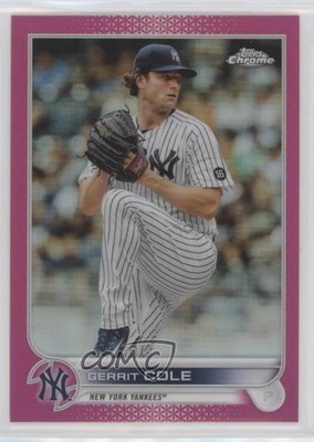 2022 Topps Chrome Magenta Refractor 178/399 Gerrit Cole #179 s7f