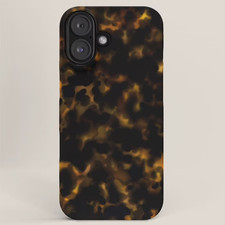 Tortoise Pattern iPhone Case for 17 16 15 14 13 12 Pro Max/ Plus