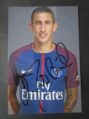 Autographe sur photo Angel Di Maria foot7 - Photo 1/2