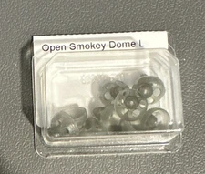 New PHONAK Hearing Aid Receiver Domes - OPEN SMOKEY DOME- LARGE 10 pack