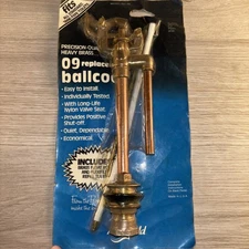 Mansfield Plumbing 09 Replacement Copper & Brass Ballcock Heavy Duty - New NOS