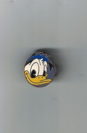 Disney DCL Donald Duck FAB 4 Mount Rustmore Buoy Trading Pin