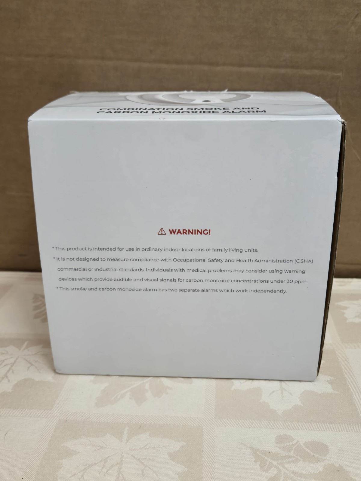 X-Sense Combination Smoke & Carbon Monoxide Alarm SC06 3-Pack