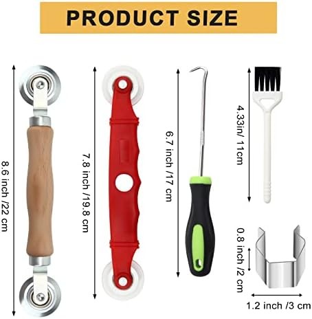 Window Screen Repair Rolling Tool Kit