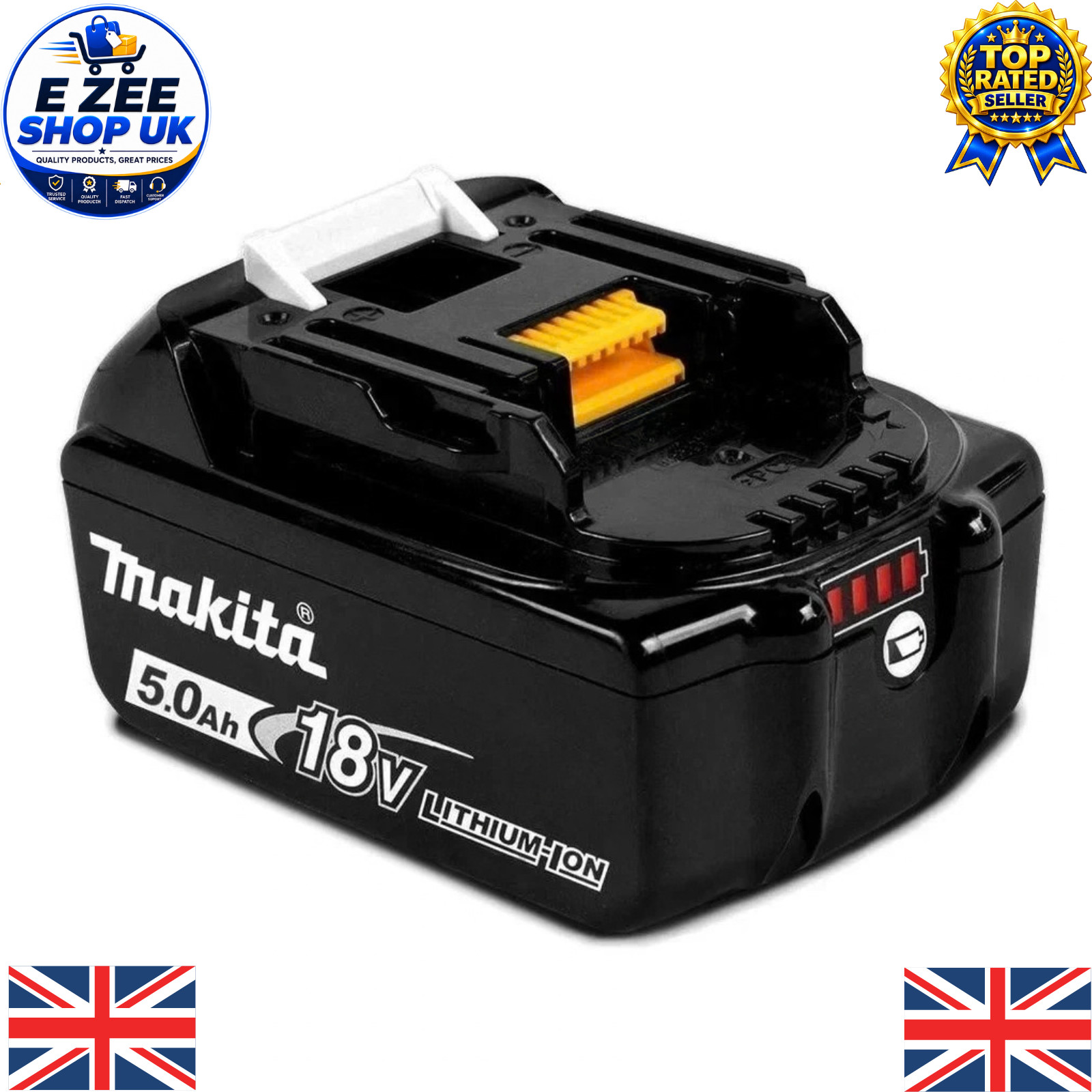Genuine Makita BL1850 5.0Ah 18V 5AH Li-Ion LXT Battery Star Battery BL1850B