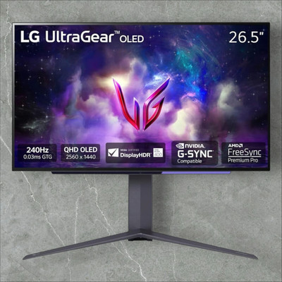 LG - UltraGear 27'' OLED QHD 240Hz 0.03ms FreeSync and NVIDIA G-SYNC 