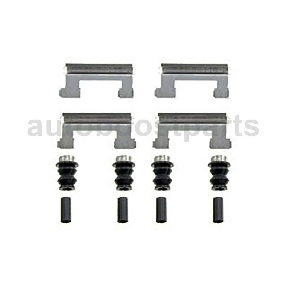 Kit de herrajes de freno de disco delantero trasero para Chevrolet Silverado 1500 2003-2005 Foto 3 de 4