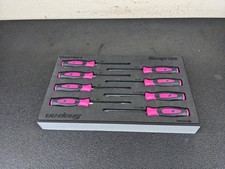 Bn763 Snap-on Tools New Fmsgd03b Mini Screwdriver Pick Set Pink