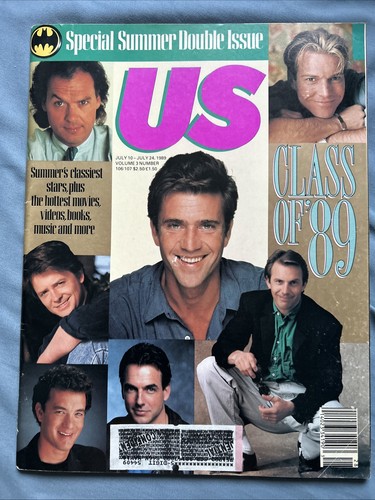 US Weekly July 10 - 24, 1989 Michael Keaton Batman Michael J Fox Class of '89