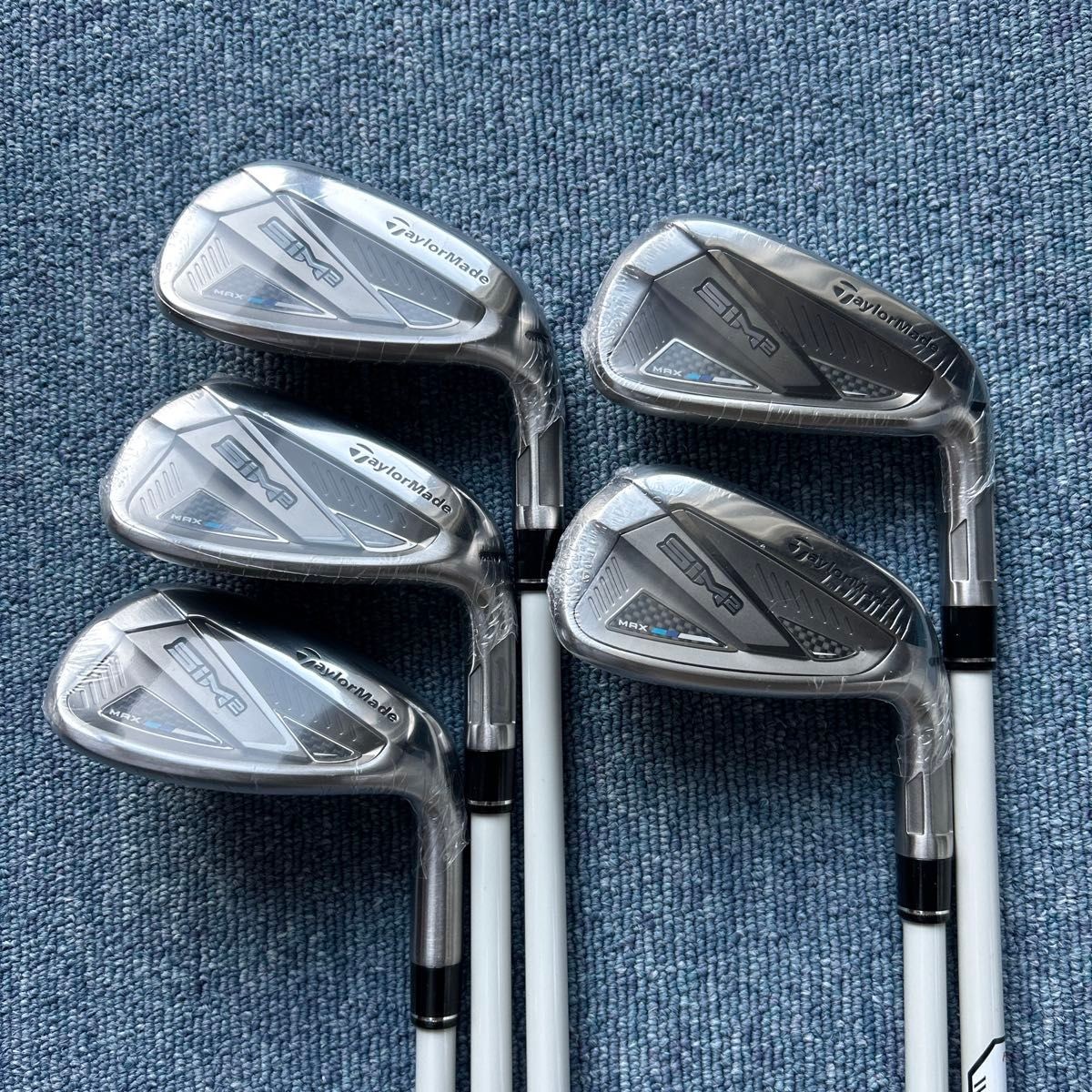 Women TaylorMade SIM2MAX  IronSet 7-9 PwSw RH TENSEI BLUE TM40 Flex Ladies