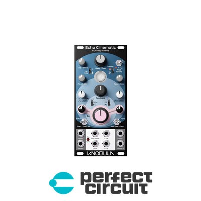 Knobula Echo Cinematic EQ + Delay + Reverb EURORACK - NEW - PERFECT CIRCUIT