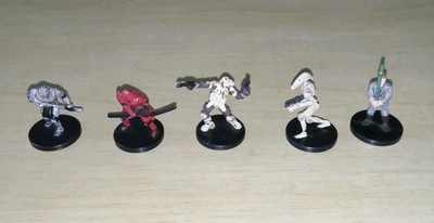 5 X verschiedene Star Wars Figuren Figuren. Lot2.