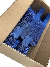 48 Pc BULK Lot of Small Gift Bags Navy - Spritz™ Size Open: 10" x 8" x 5"