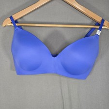 NWT Victoria's Secret Wireless Wear Everywhere Push Up Bra 36D Ultramarine Blue