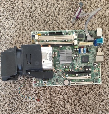 HP Compaq DC7900 SFF Motherboard + Core 2 Duo E8400 CPU +Original Cooler 460969