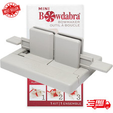 Bowdabra Mini Bow and Favor Maker in Grey Color FREE SHIPPING