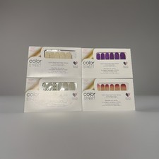 Color Street Lot of 4 Nail Polish Strips Various Desings