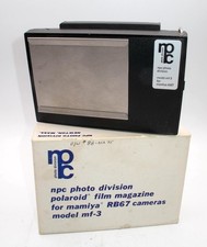  IN BOX NPC POLAROID BACK FOR MAMIYA RB67 CAMERA-COMPLETE-GREAT CONDITION