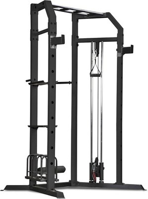 Marcy Strength Training Home Gym Cage with Pulley System for Weightlifting, Body