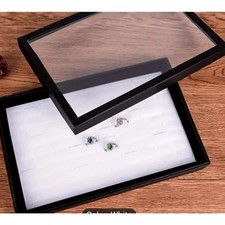 Lot of 2 Ring Display Boxes