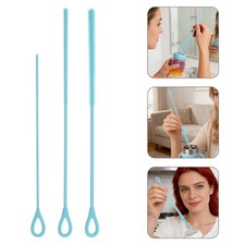3 Pcs Baby Bottle Cleaning Kit Multi-purpose Brushes Silicon Reusable