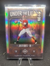 2020 Panini Legacy - Under the Lights Jalen Hurts #UL-JH2 Silver (RC)