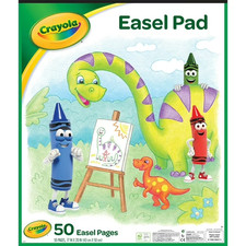 Crayola Easel Pad 17 x 20 in 50 Sheets White Newsprint