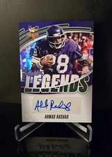 #'ed/25 AUTO 🔥 AHMAD RASHAD SSP 2025 Panini Absolute Legends Green Signature SP
