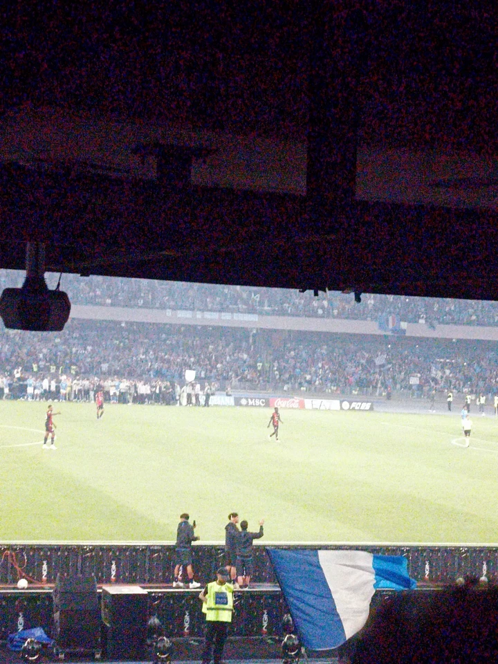 Napoli GENOA 5 OTTOBRE 2025 DISTINTI inferiori, Visuale ottima come da foto.  - Immagine 2 di 2