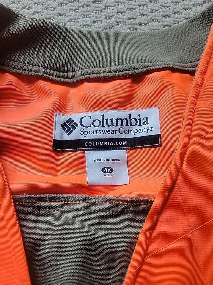 Columbia Ptarmigan Upland Hunting Vest Men’s 4X Pheasant Bird - Image 2 of 4