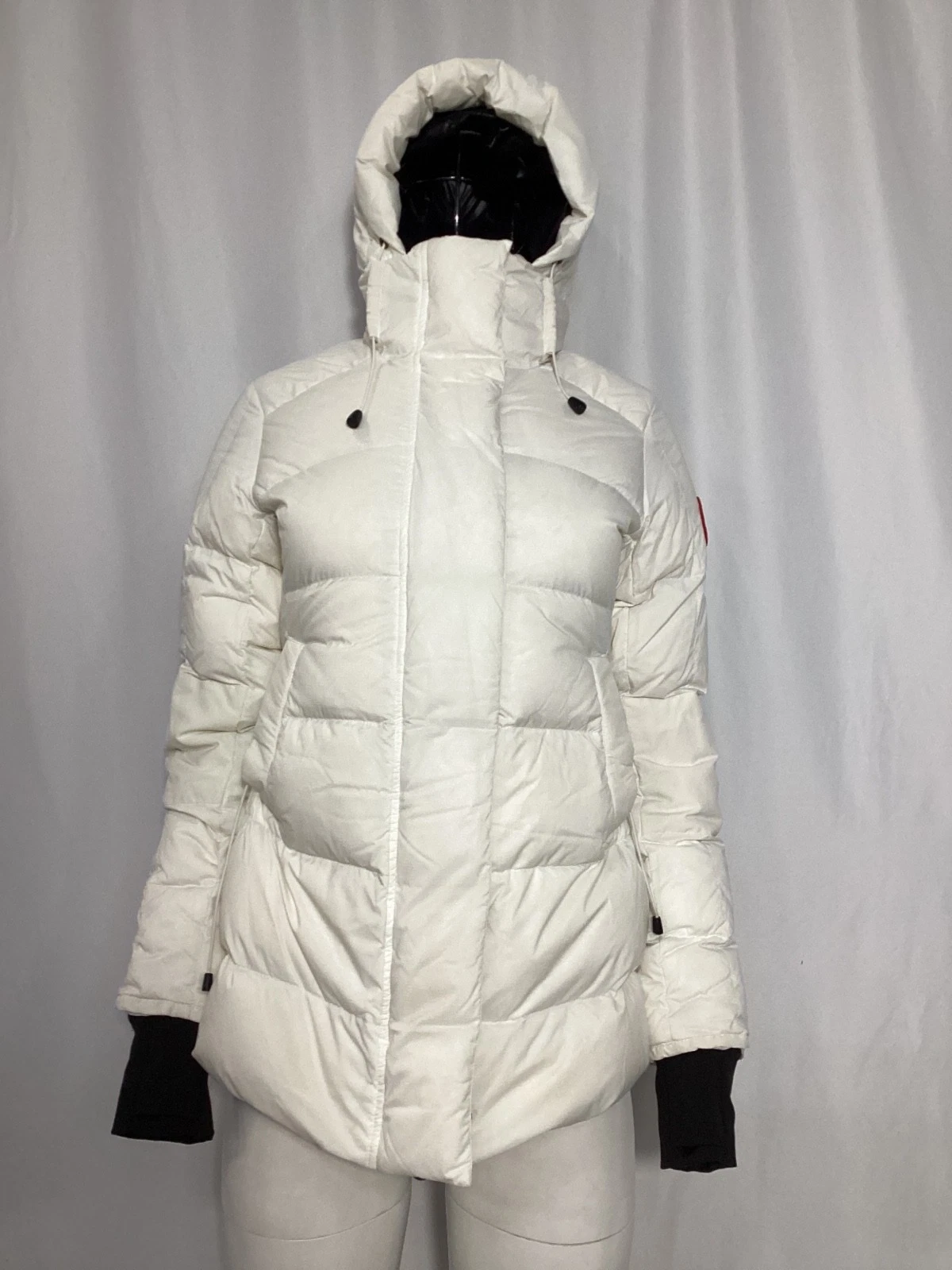 Canada Goose Alliston Giacca In Nylon Donna Bianco Xs