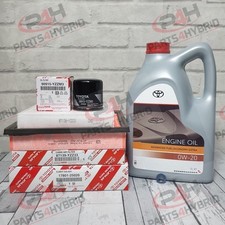 Genuine Toyota Rav4 Service Kit AXAA54 2.5L 2018-2022 With 5L 0W20 Oil & Filters